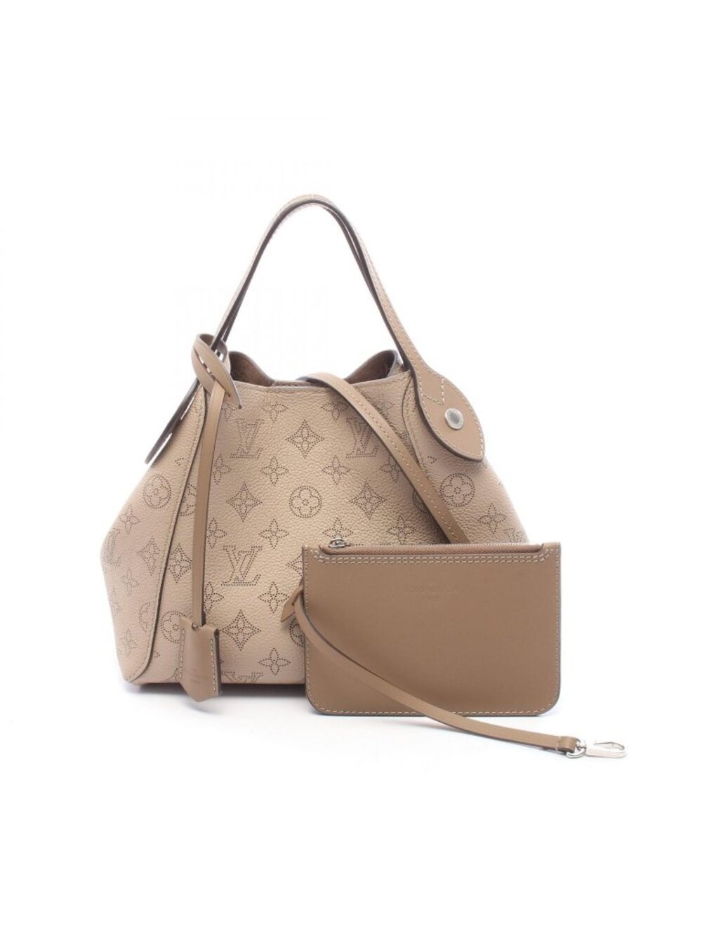 Louis Vuitton Handbag Hina PM 2-Way Galet Leather